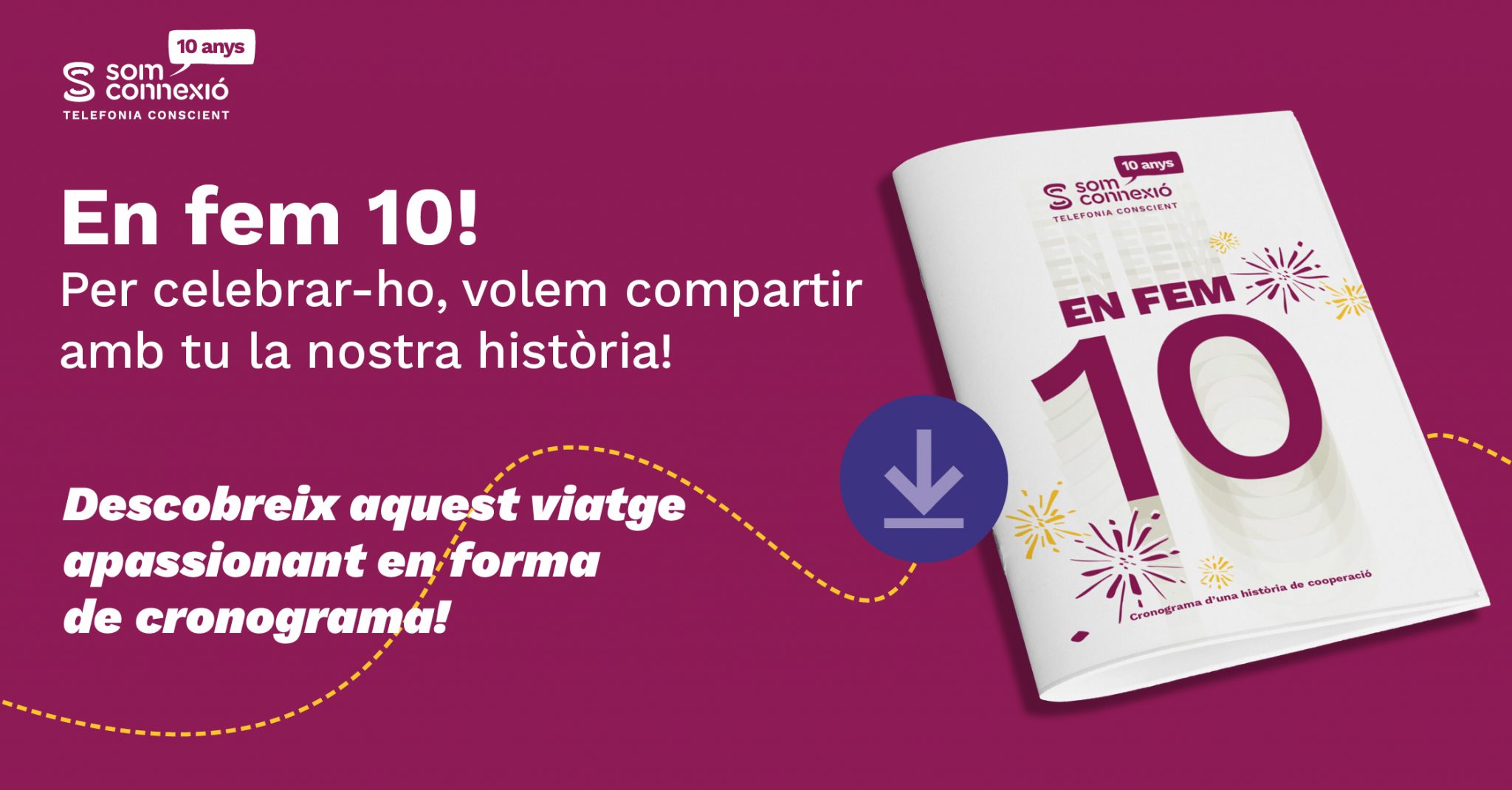 En fem 10! Compartim la nostra història de cooperació!