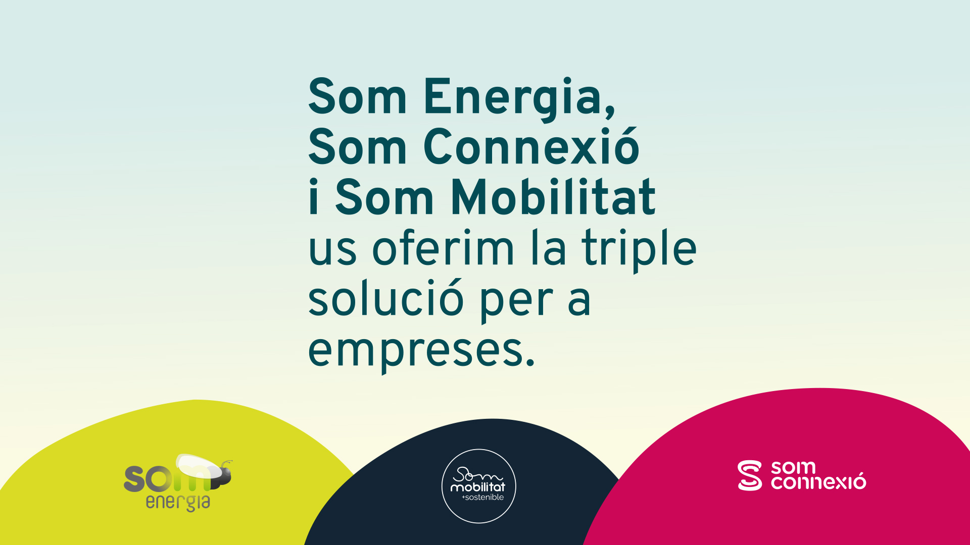 Us oferm triple servei a les empreses i entitats